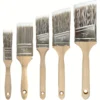 Synthetic Fiber Bristle Paint Brushes Set