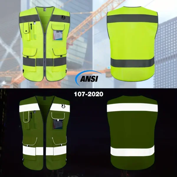 TCCFCCT Safety Vest For Men and Women