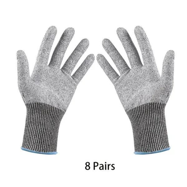 8806ba0e-b7c1-451a-9cac-24c3f146baa2.webp 8 Pairs of 5th Level Cut-Resistant Safety Gloves