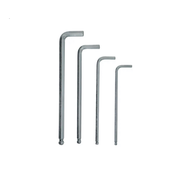 Extralong Ball Point Hex Key Set CR V 9pcs