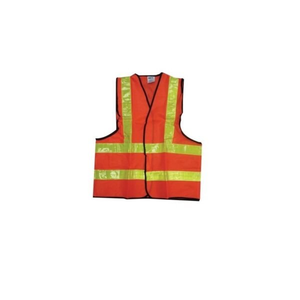 9075733-2.jpg Reflective Polyester Safety Vest Orange 2XL