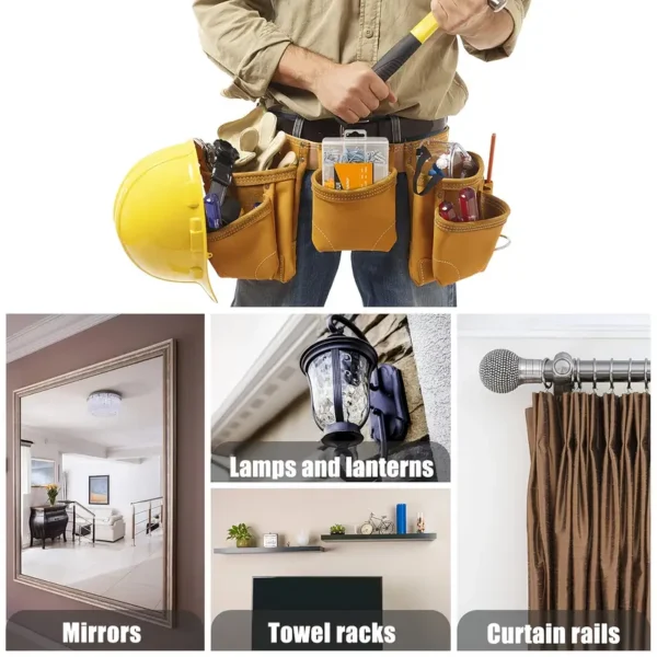 270pcs Drywall Anchor and Screw Set