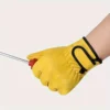 PU Leather Safety Work Gloves